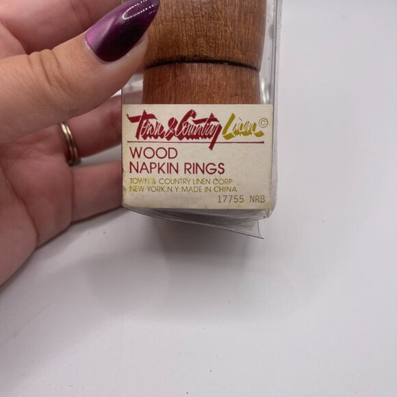NEW Vintage Napkin Rings - Picture 2 of 3